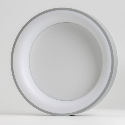 Brilagi - LED stmievateľné stropné svietidlo FALCON LED/40W/230V 3000-6500K, priemer 45 cm, sivé + diaľkové ovládanie