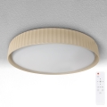 Brilagi - LED Stmievateľné stropné svietidlo LUCIA LED/48W/230V 3000-6500K pr. 41 cm béžové + diaľkové ovládanie