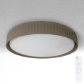 Brilagi - LED stmievateľné stropné svietidlo LUCIA LED/48W/230V 3000-6500K pr. 41 cm taupe + diaľkové ovládanie