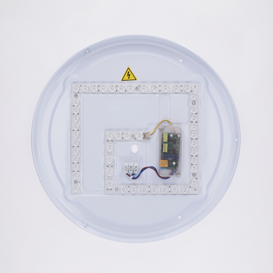 Brilagi - LED Stmievateľné stropné svietidlo LUCIA LED/48W/230V 3000-6500K pr. 41 cm béžová + diaľkové ovládanie