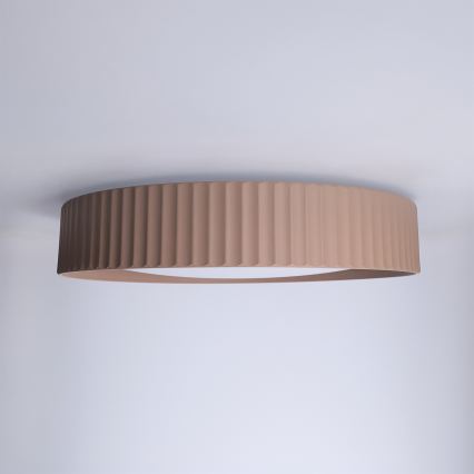 Brilagi - LED stmievateľné stropné svietidlo LUCIA LED/48W/230V 3000-6500K priemer 41 cm hnedá + diaľkové ovládanie