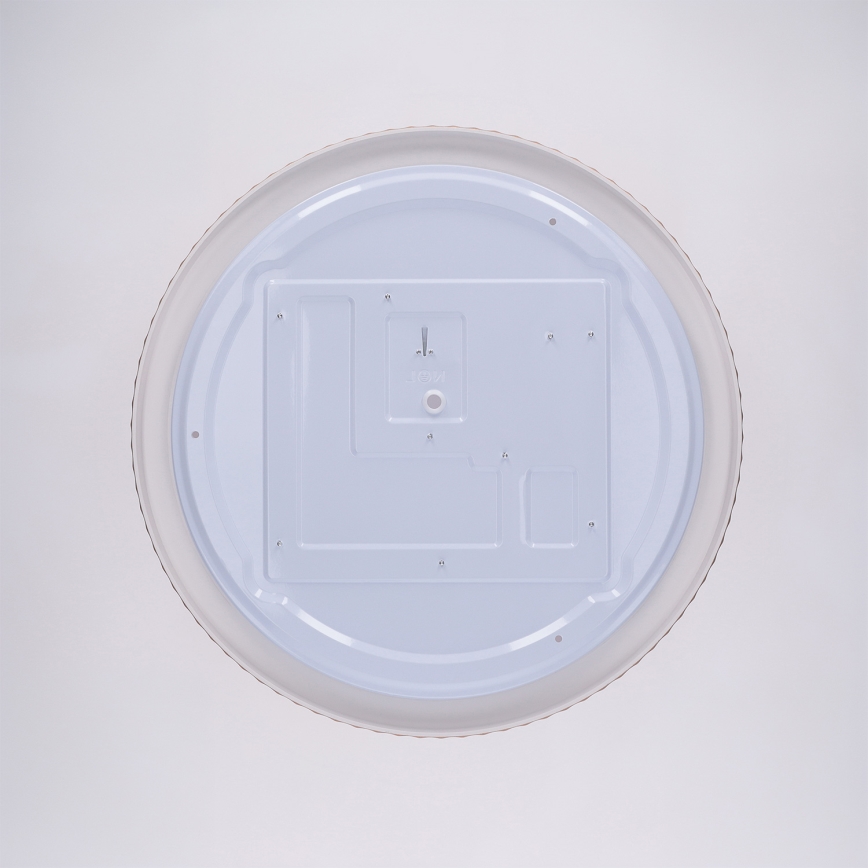 Brilagi - LED stmievateľné stropné svietidlo LUCIA LED/48W/230V 3000-6500K priemer 41 cm hnedá + diaľkové ovládanie