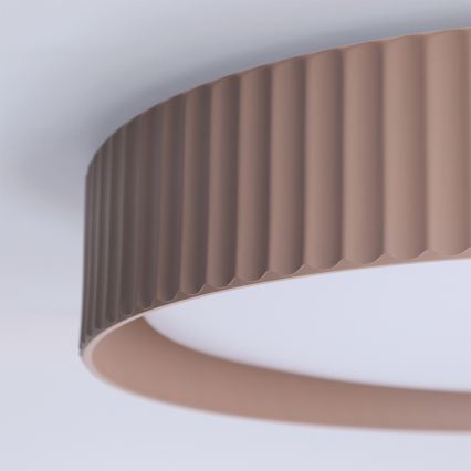 Brilagi - LED stmievateľné stropné svietidlo LUCIA LED/48W/230V 3000-6500K pr. 41 cm taupe + diaľkové ovládanie