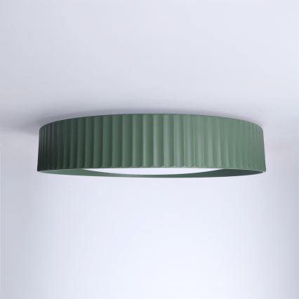 Brilagi - LED stmievateľné stropné svietidlo LUCIA LED/48W/230V 3000-6500K pr. 41 cm zelená + diaľkové ovládanie