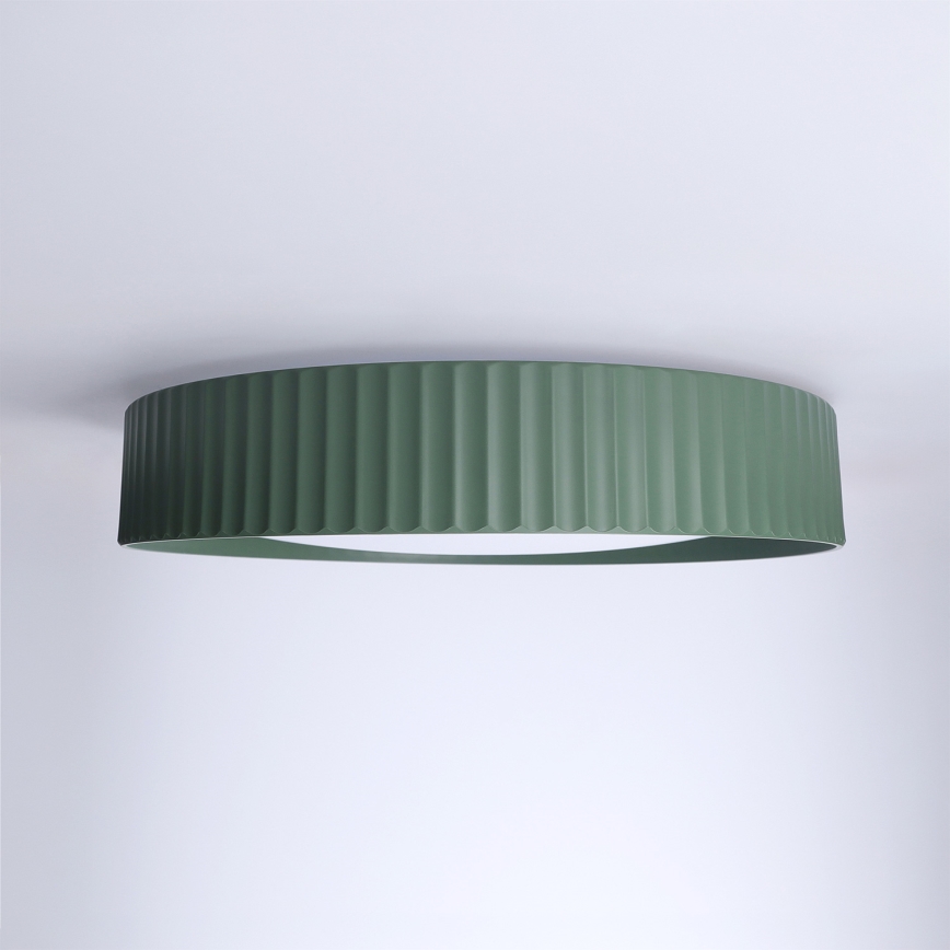 Brilagi - LED stmievateľné stropné svietidlo LUCIA LED/48W/230V 3000-6500K pr. 41 cm zelená + diaľkové ovládanie