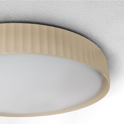 Brilagi - LED Stmievateľné stropné svietidlo LUCIA LED/48W/230V 3000-6500K pr. 41 cm béžové + diaľkové ovládanie
