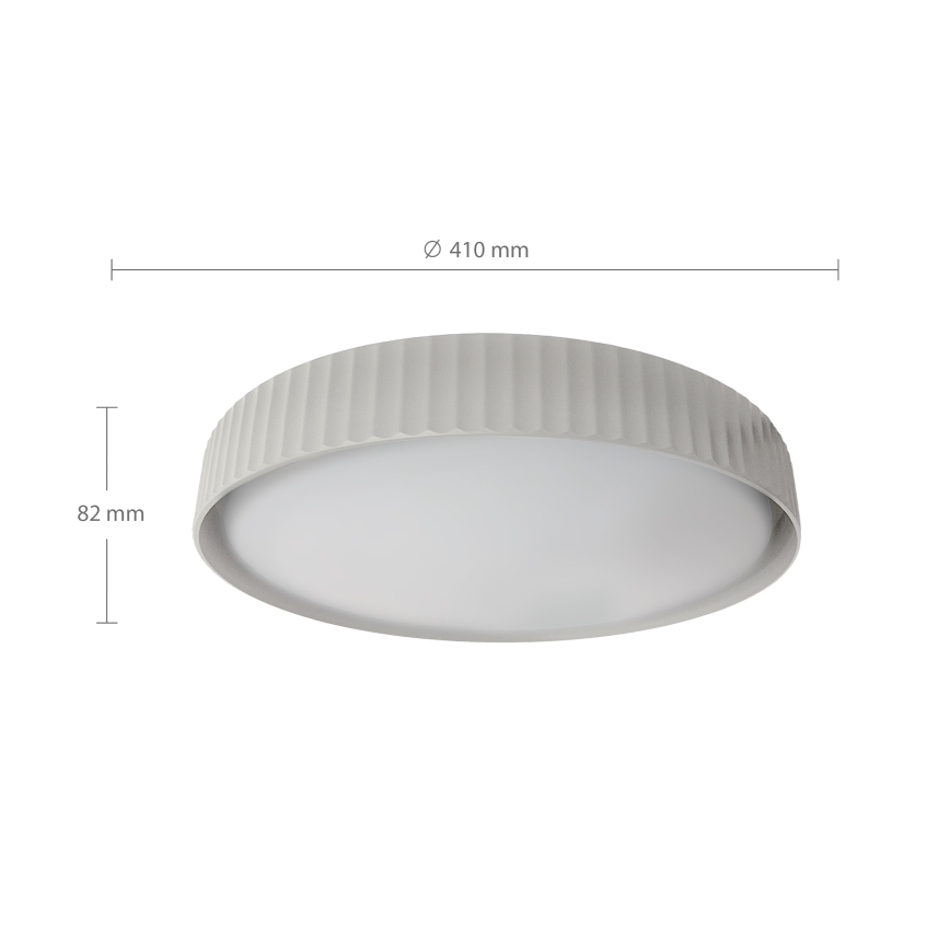 Brilagi - LED stmievateľné stropné svietidlo LUCIA LED/48W/230V 3000-6500K pr. 41 cm biela + diaľkové ovládanie