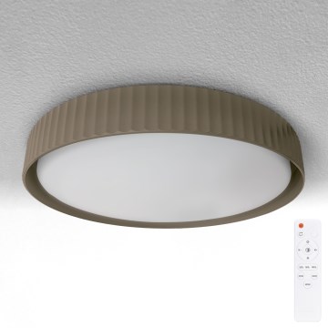 Brilagi - LED stmievateľné stropné svietidlo LUCIA LED/60W/230V 3000-6500K pr. 59 cm taupe + diaľkové ovládanie
