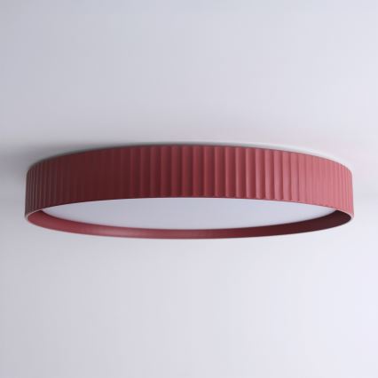 Brilagi - stmievateľné LED stropné svietidlo LUCIA LED/60W/230V 3000-6500K priemer 59 cm červené + diaľkové ovládanie