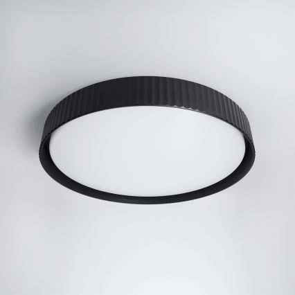 Brilagi - LED stmievateľné stropné svietidlo LUCIA LED/60W/230V 3000-6500K pr. 59 cm čierna + diaľkové ovládanie