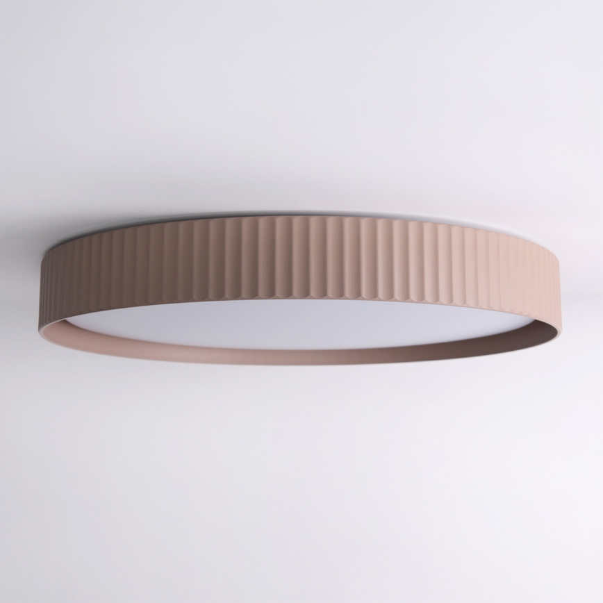 Brilagi - Stmievateľné LED stropné svietidlo LUCIA LED/60W/230V 3000-6500K pr. 59 cm hnedé + diaľkové ovládanie