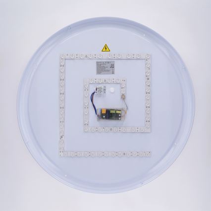 Brilagi - stmievateľné LED stropné svietidlo LUCIA LED/60W/230V 3000-6500K pr. 59 cm sivá + diaľkové ovládanie