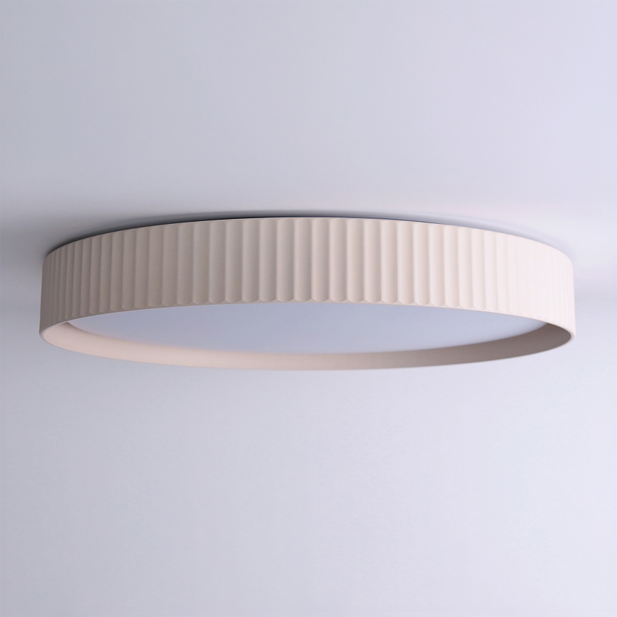 Brilagi - LED stmievateľné stropné svietidlo LUCIA LED/60W/230V 3000-6500K pr. 59 cm béžové + diaľkové ovládanie