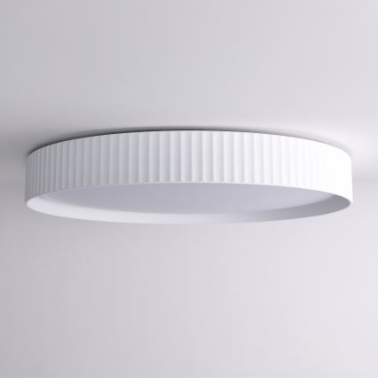 Brilagi - Stmievateľné LED stropné svietidlo LUCIA, 60 W, 230 V, 3000–6500 K, priemer 59 cm, biela – s diaľkovým ovládaním