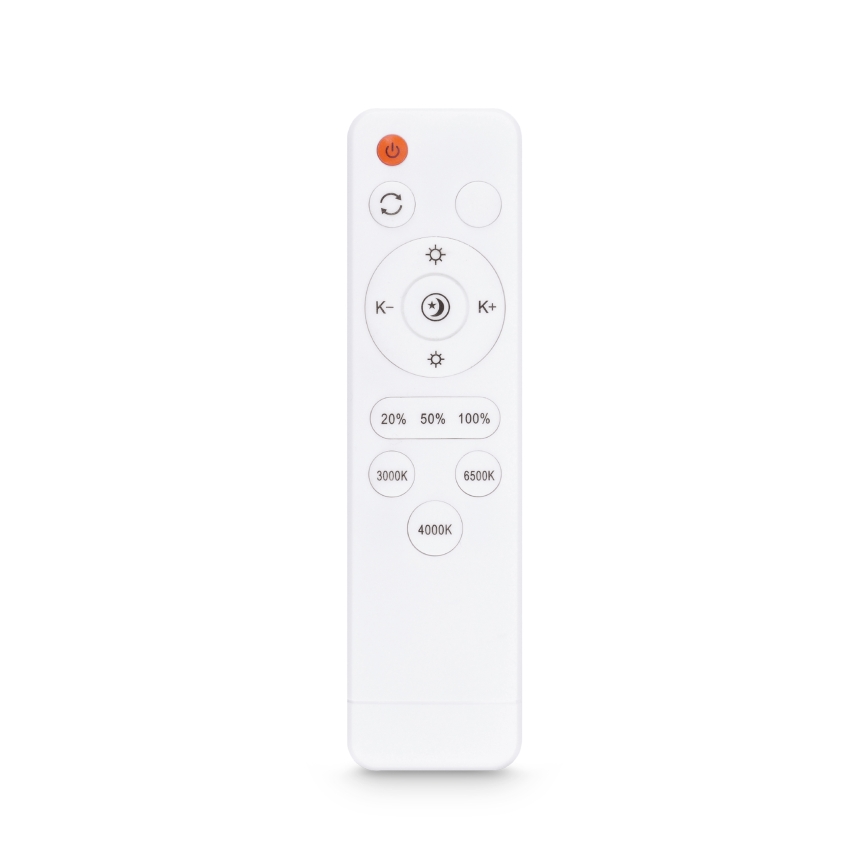 Brilagi - LED stmievateľné stropné svietidlo LUCIA LED/60W/230V 3000-6500K priemer 59 cm sivá + diaľkové ovládanie