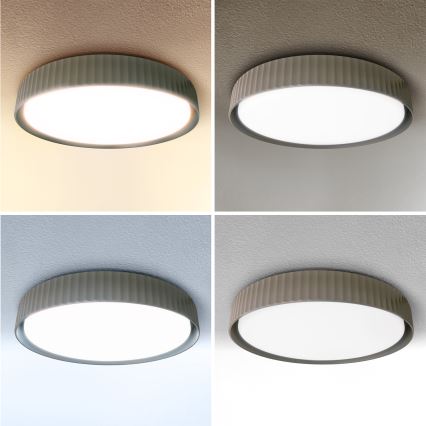Brilagi - LED stmievateľné stropné svietidlo LUCIA LED/60W/230V 3000-6500K pr. 59 cm taupe + diaľkové ovládanie