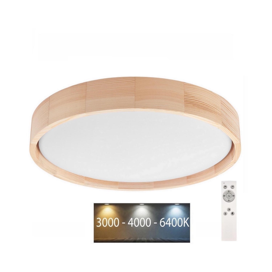 Brilagi - LED Stmievateľné stropné svietidlo MANAROLA LED/24W/230V 3000-6500K + diaľkové ovládanie