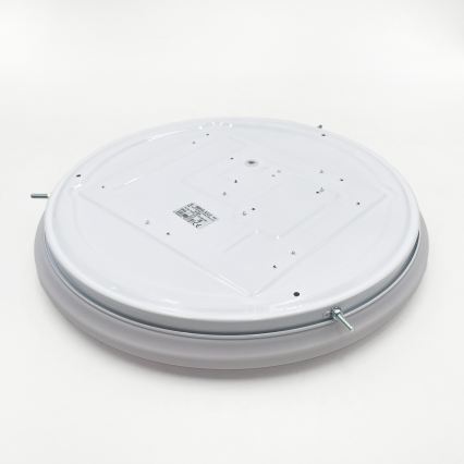 Brilagi - LED stmievateľné stropné svietidlo MANAROLA SMART, 24 W, 230 V, 3000–6000 K, Wi-Fi Tuya Beacon, priemer 41 cm, dub, s diaľkovým ovládaním