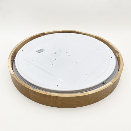 Brilagi - stmievateľné LED stropné svietidlo MANAROLA SMART LED/36W/230V 3000-6000K Wi-Fi Tuya Beacon pr. 51 cm dub + diaľkové ovládanie