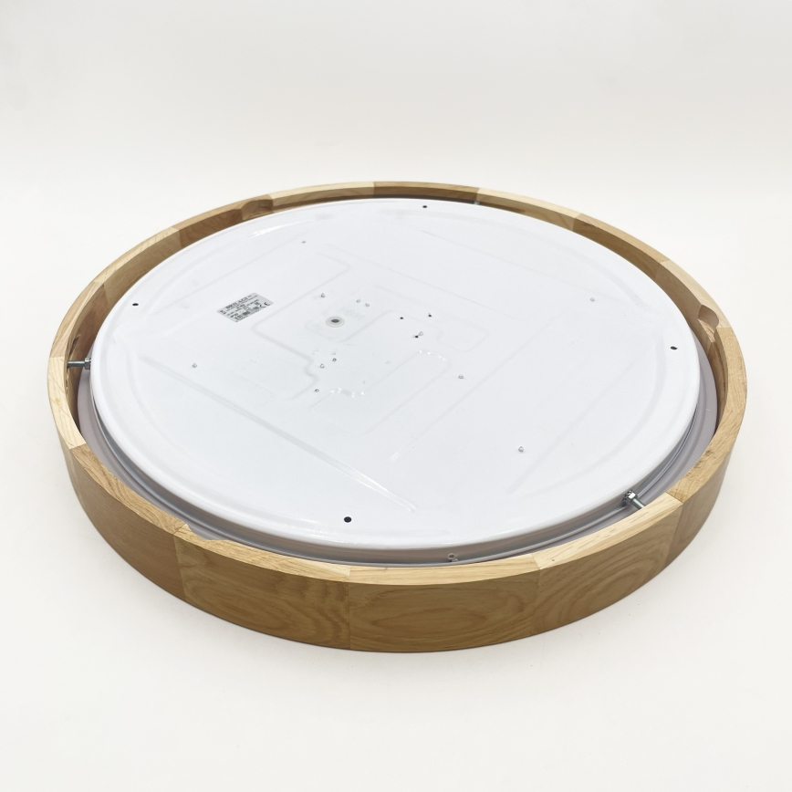 Brilagi - stmievateľné LED stropné svietidlo MANAROLA SMART LED/36W/230V 3000-6000K Wi-Fi Tuya Beacon pr. 51 cm dub + diaľkové ovládanie
