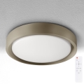 Brilagi - LED stmievateľné stropné svietidlo MATTEO LED/48W/230V 3000-6500K pr. 41 cm taupe + diaľkové ovládanie