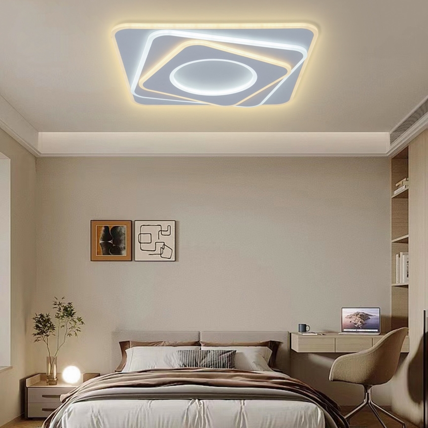 Brilagi - LED Stmievateľné stropné svietidlo MODERN LED/100W/230V 2700-6500K 48x48 cm + diaľkové ovládanie