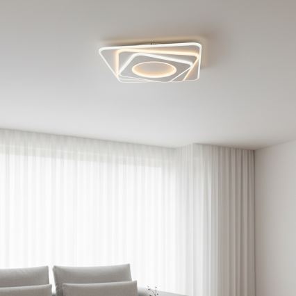 Brilagi - LED stmievateľné stropné svietidlo MODERN LED/100W/230V 3000-6000K 48x48 cm + diaľkové ovládanie