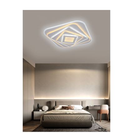 Brilagi - LED Stmievateľné stropné svietidlo MODERN LED/210W/230V 2700-6500K 55x55 cm + diaľkové ovládanie