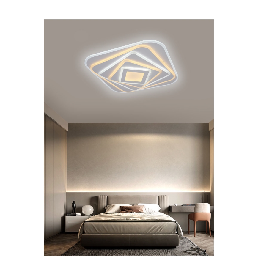 Brilagi - LED Stmievateľné stropné svietidlo MODERN LED/210W/230V 2700-6500K 55x55 cm + diaľkové ovládanie