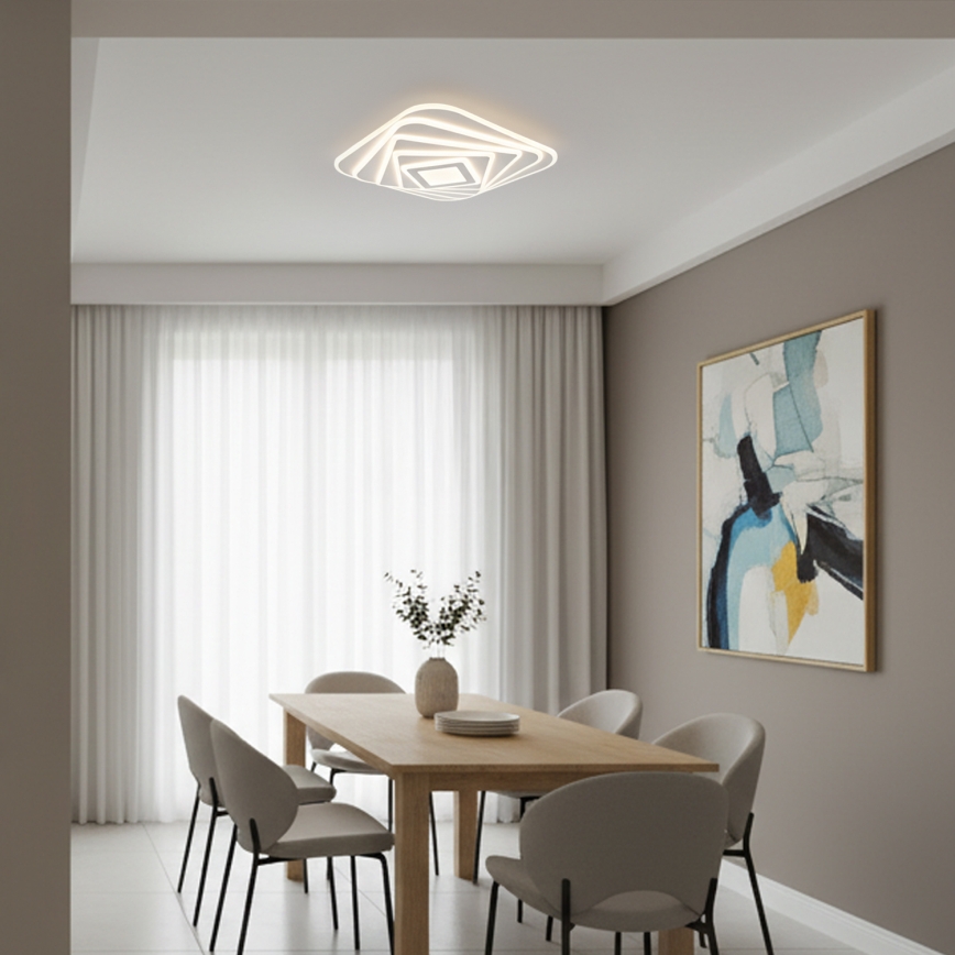 Brilagi - LED stmievateľné stropné svietidlo MODERN LED/210W/230V 3000-6000K 55x55 cm + diaľkové ovládanie