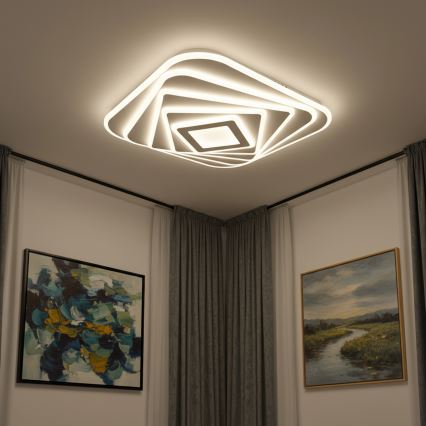 BRILAGI - LED Stmievateľné stropné svietidlo MODERN LED/210W/230V 3000-6000K 55x55 cm + diaľkové ovládanie