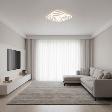 BRILAGI - LED Stmievateľné stropné svietidlo MODERN LED/210W/230V 3000-6000K 55x55 cm + diaľkové ovládanie