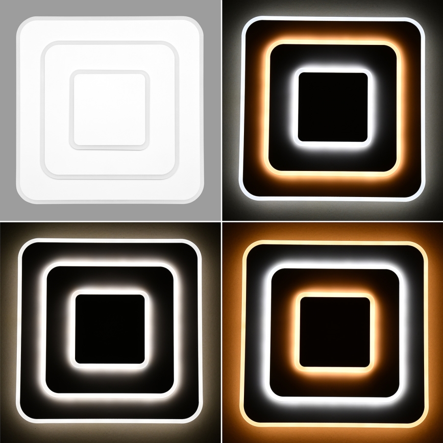 Brilagi - LED Stmievateľné stropné svietidlo MODERN LED/72W/230V 2700-6500K 46,6x46,6 cm + diaľkové ovládanie