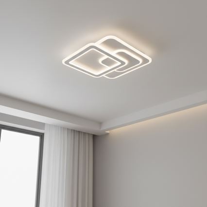 Brilagi - LED stmievateľné stropné svietidlo MODERN LED/80W/230V 3000-6000K 52,5x52,5 cm + diaľkové ovládanie