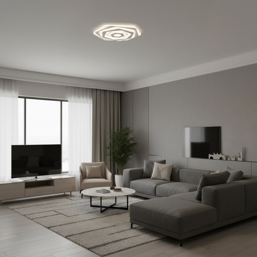 Brilagi - LED stmievateľné stropné svietidlo MODERN LED/85W/230V 3000-6000K pr. 53 cm + diaľkové ovládanie