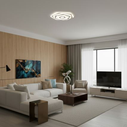 Brilagi - LED stmievateľné stropné svietidlo MODERN LED/85W/230V 3000-6000K pr. 53 cm + diaľkové ovládanie
