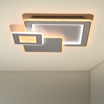 Brilagi - LED Stmievateľné stropné svietidlo MODERN LED/93W/230V 2700-6500K 48,5x48,5 cm + diaľkové ovládanie