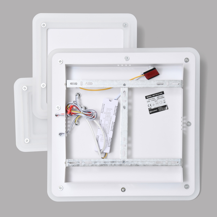 Brilagi - LED Stmievateľné stropné svietidlo MODERN LED/93W/230V 2700-6500K 48,5x48,5 cm + diaľkové ovládanie