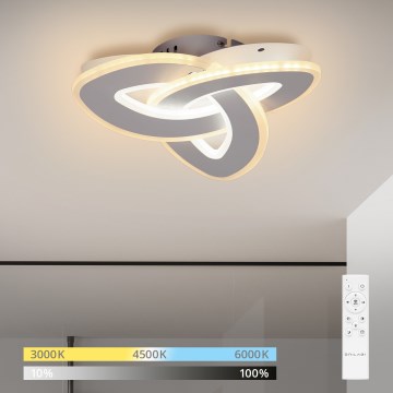 Brilagi - LED stmievateľné stropné svietidlo MODERN MINI LED/49W/230V 3000-6000K 30x30 cm + diaľkové ovládanie