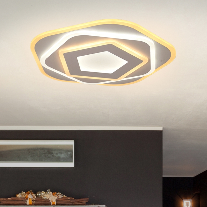 Brilagi - LED Stmievateľné stropné svietidlo MODERN MINI LED/53W/230V 3000/4000/6000K + diaľkové ovládanie