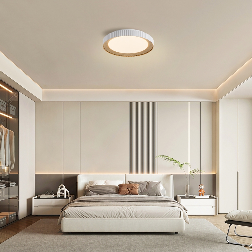 Brilagi - LED stmievateľné stropné svietidlo NEXO LED/48W/230V 3000-6000K biela, priemer 43 cm + diaľkové ovládanie