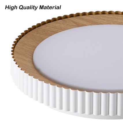 Brilagi - LED stmievateľné stropné svietidlo NEXO LED/48W/230V 3000-6000K biela, priemer 43 cm + diaľkové ovládanie