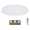 Brilagi - LED Stmievateľné stropné svietidlo OPAL LED/24W/230V  3000/4000/6500K + diaľkové ovládanie