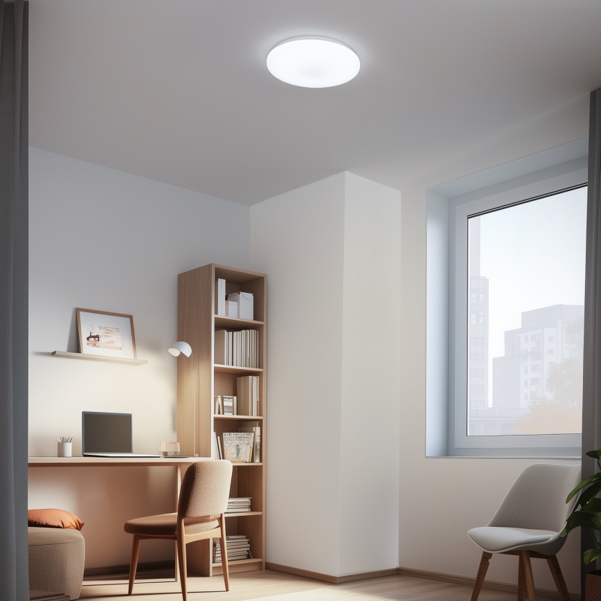 Brilagi - LED Stmievateľné stropné svietidlo OPAL LED/24W/230V  3000/4000/6500K + diaľkové ovládanie