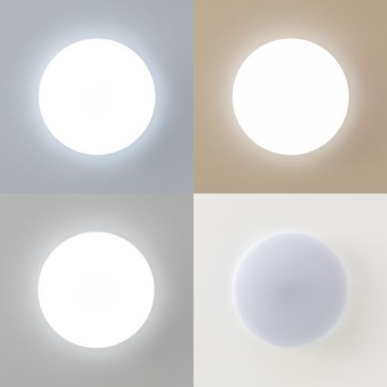 Brilagi - LED Stmievateľné stropné svietidlo OPAL LED/24W/230V  3000/4000/6500K + diaľkové ovládanie