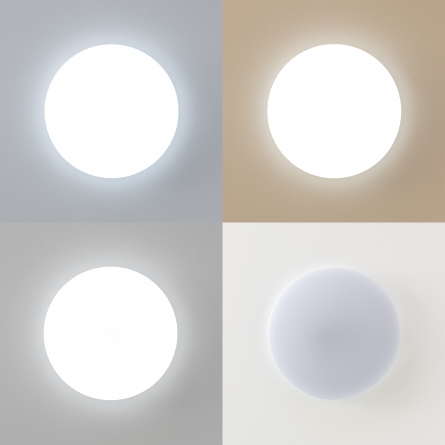 Brilagi - LED Stmievateľné stropné svietidlo OPAL LED/24W/230V  3000/4000/6500K + diaľkové ovládanie