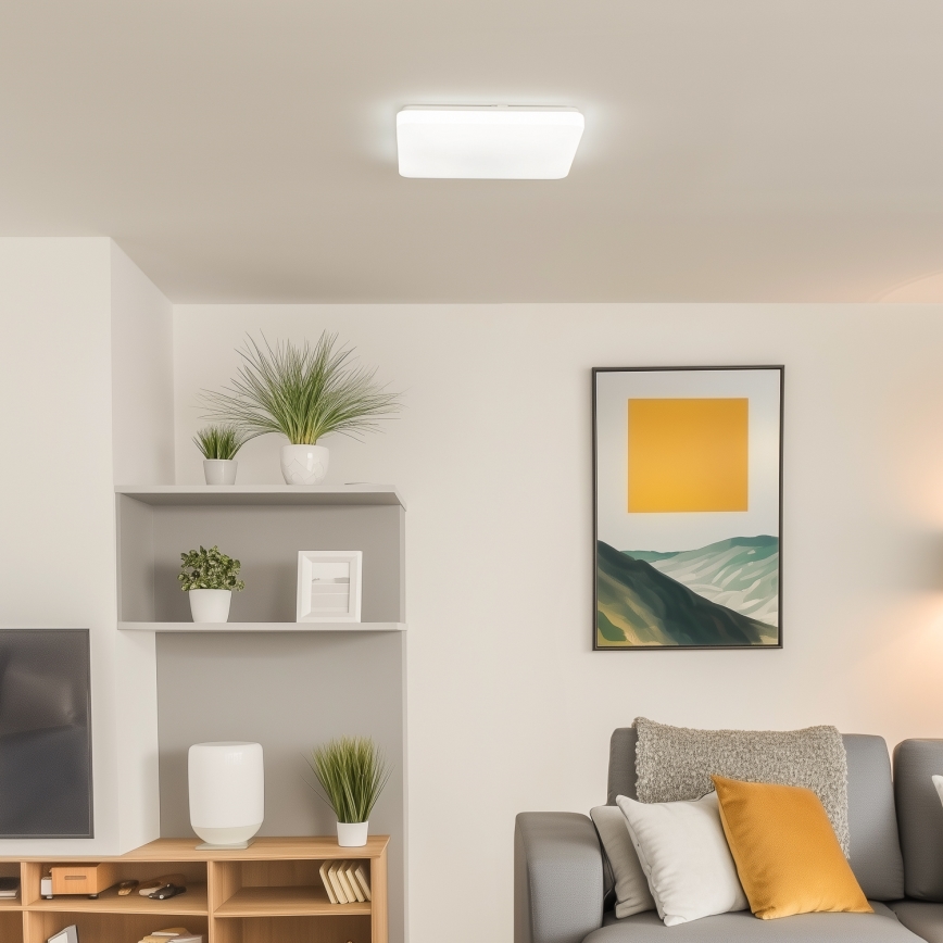 Brilagi - LED Stmievateľné stropné svietidlo OPAL LED/24W/230V 3000/4000/6500K + diaľkové ovládanie
