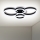 Brilagi - LED Stmievateľné stropné svietidlo ORBITS LED/49W/230V 3000/4000/6000K + diaľkové ovládanie