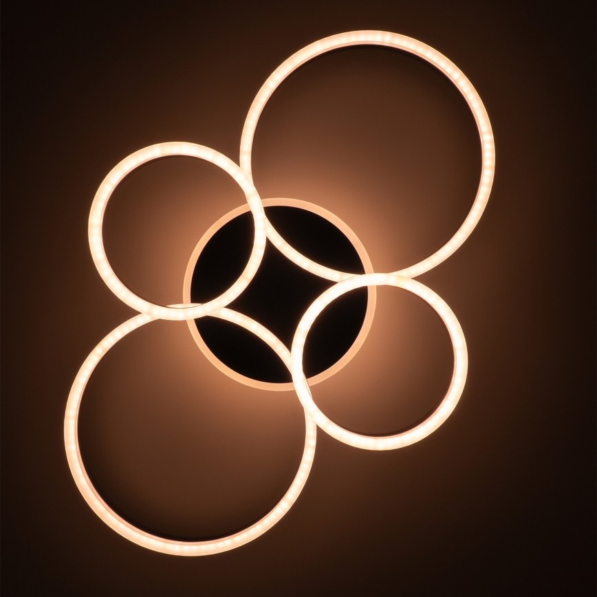 Brilagi - LED Stmievaťelné stropné svietidlo ORBITS LED/49W/230V 3000-6000K + diaľkové ovládanie