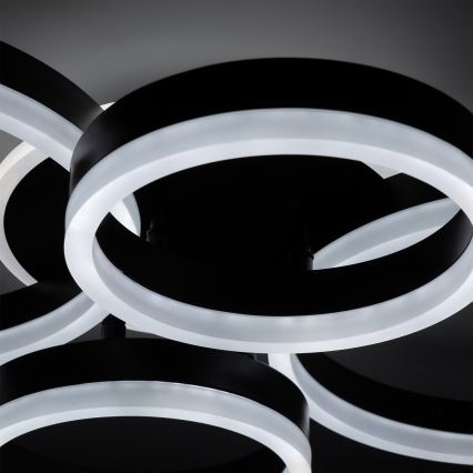 Brilagi - LED Stmievaťelné stropné svietidlo ORBITS LED/49W/230V 3000-6000K + diaľkové ovládanie